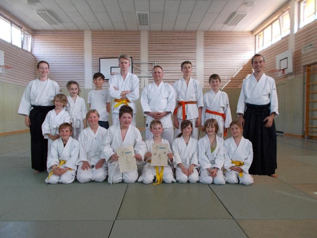 Erfolgreich bestandene Stiftland Aikido Prüfungen