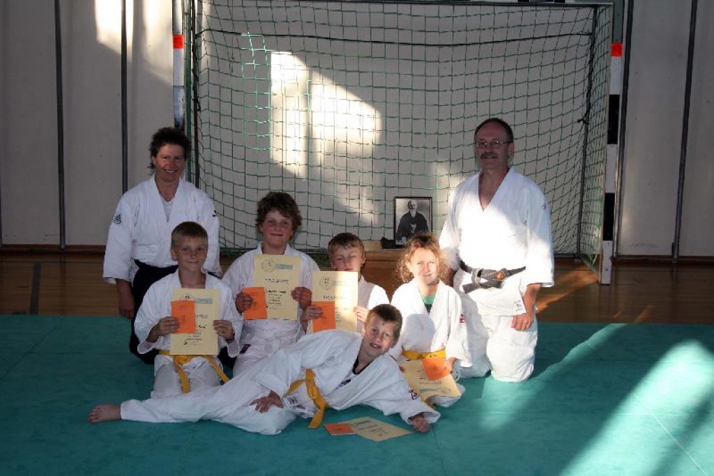 Gratulation zur Stiftland Aikido Prüfung