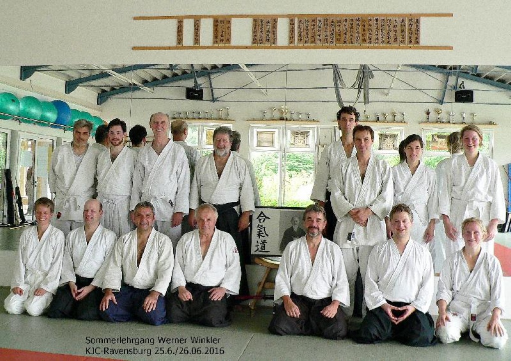 Der Aikido-Hegenberg läd zum Wochenendlehrgang mit Werner Winkler am 25. & 26. Juni 2016