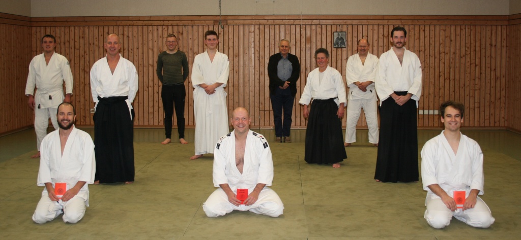 Prüfungen im Stiftland Aikido mit Bravour gemeistert